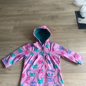 Girls Raincoat Jacket Hatley Size 3
